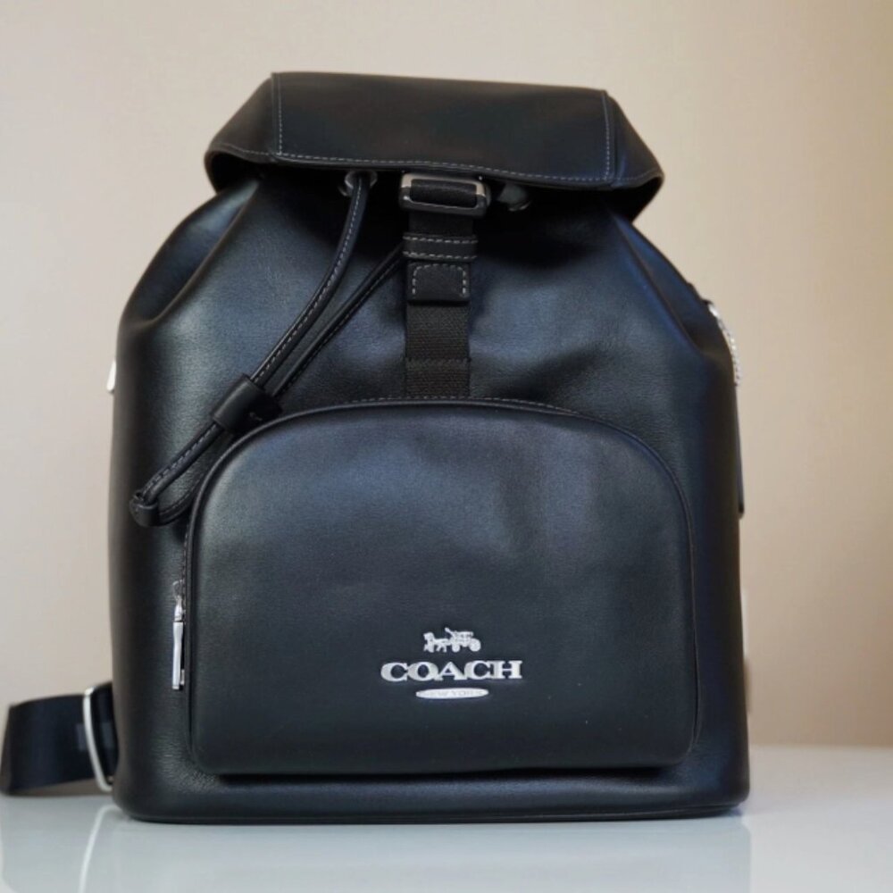 NWT Coach Pace Backpack In Signature Leather